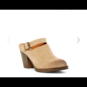 Nib BC FOOTWEAR GLEAM COG MULE SHOE 6.5 & 7